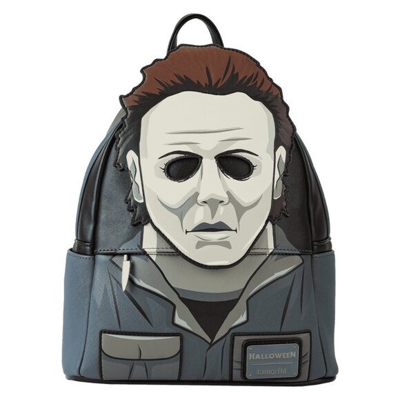 Halloween Michael Myers Glow Mask Cosplay Mini Backpack - Picture 1 of 4
